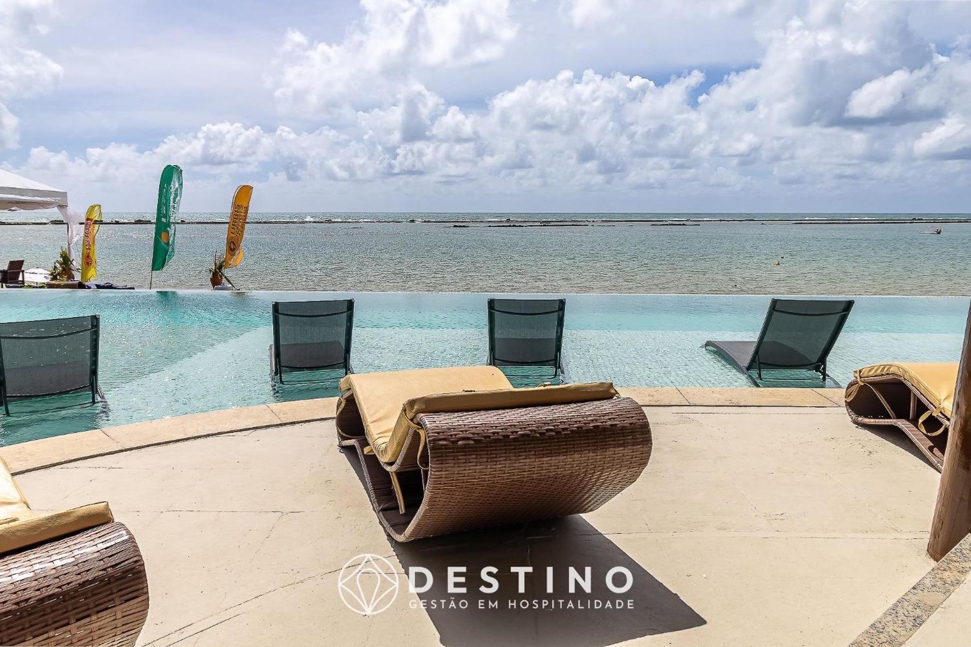 Cobertura Em Barra Bali, Exclusiva Pe Na Areia, Luxo E Vista Deslumbrante - Destino Bsm 402 Lejlighed Barra de São Miguel Eksteriør billede