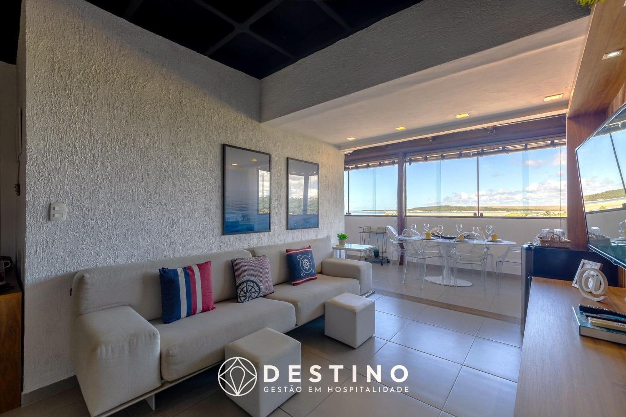 Cobertura Em Barra Bali, Exclusiva Pe Na Areia, Luxo E Vista Deslumbrante - Destino Bsm 402 Lejlighed Barra de São Miguel Eksteriør billede