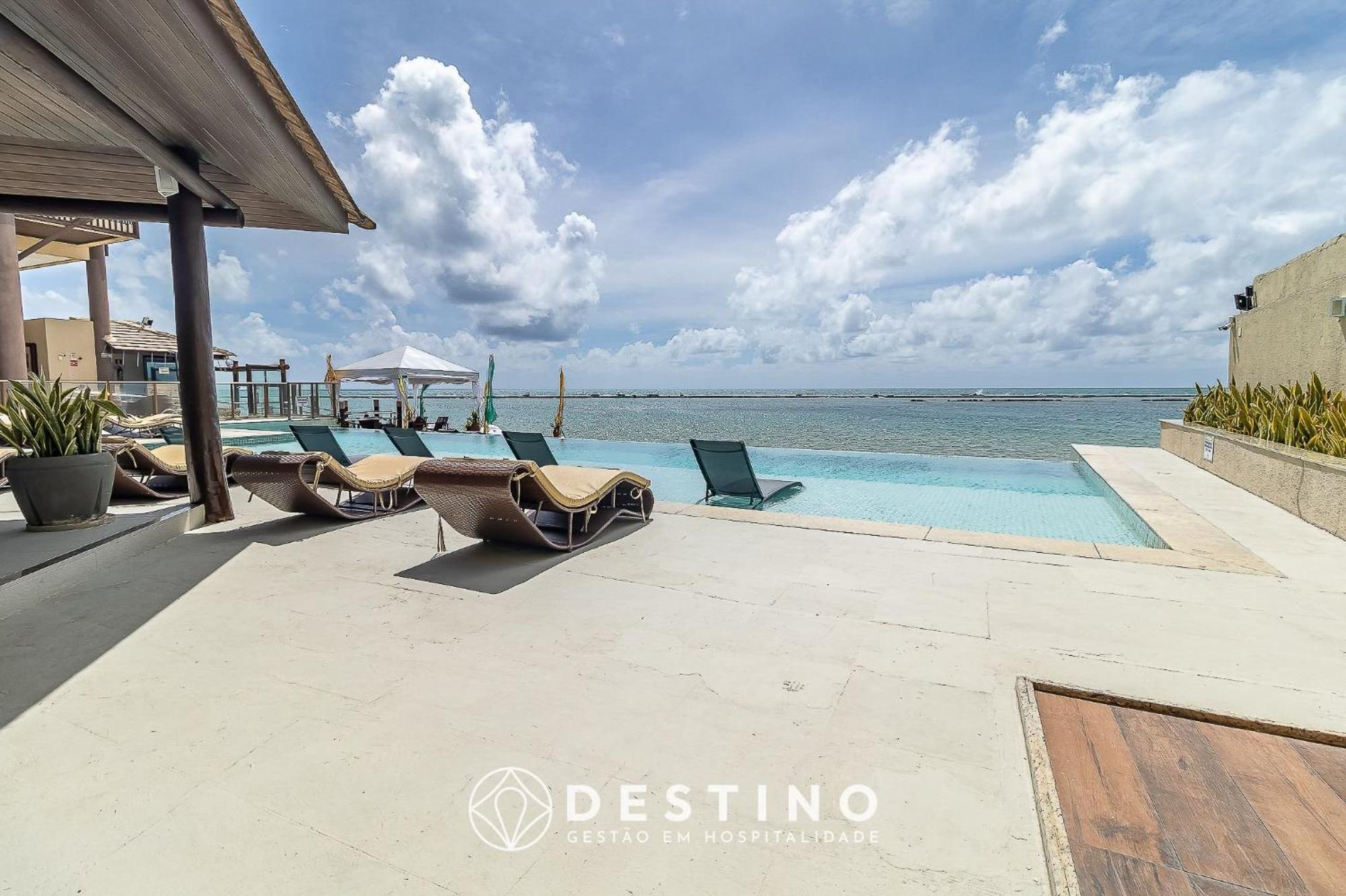 Cobertura Em Barra Bali, Exclusiva Pe Na Areia, Luxo E Vista Deslumbrante - Destino Bsm 402 Lejlighed Barra de São Miguel Eksteriør billede